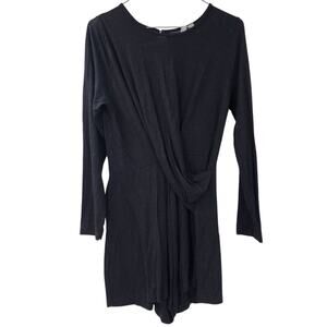 ASOS Black Long Sleeve Romper Womens Size 6